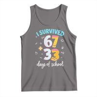100 Days Of School 67 Funny Six Seven Meme Tank Top