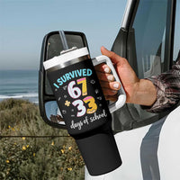 100 Days Of School 67 Funny Six Seven Meme Tumbler With Handle