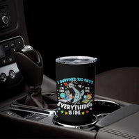 I Survived 100 Days Of School Tumbler Cup Funny Pigeon 100th Day Teacher