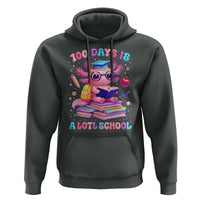 Axolotl 100 Days Of School Hoodie 100 Days Is Alotl School