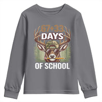 100 Days Of School Youth Sweatshirt Funny 67 Six Seven Meme Deer School