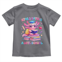 Axolotl 100 Days Of School Toddler T Shirt 100 Days Is Alotl School 67 33 Six Seven Meme