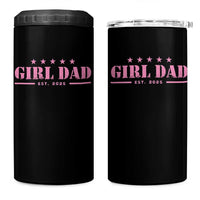 Girl Dad Est. 2025 4 in 1 Can Cooler Tumbler