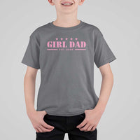 Girl Dad Est. 2025 T Shirt For Kid