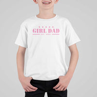 Girl Dad Est. 2025 T Shirt For Kid