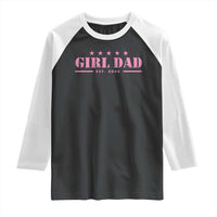 Girl Dad Est. 2025 Raglan Shirt