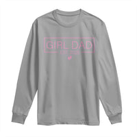Girl Dad Est. 2025 Long Sleeve Shirt Expect Baby 2025 Fathers Day