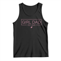 Girl Dad Est. 2025 Tank Top Expect Baby 2025 Fathers Day