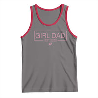 Girl Dad Est. 2025 Tank Top Expect Baby 2025 Fathers Day