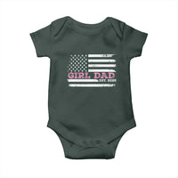 Dad Of Girl Est. 2025 Baby Onesie Father Girl To Be 2025 Daddy Fathers Day USA Flag