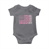 Dad Of Girl Est. 2025 Baby Onesie Father Girl To Be 2025 Daddy Camouflage Camo Flag