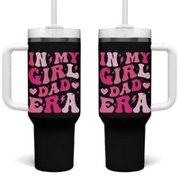 In My Dad Girl Era Tumbler With Handle Funny Fathers Day Gift 2025