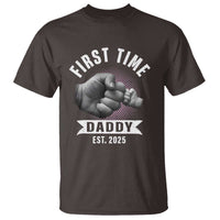 Girl Dad Est. 2025 T Shirt Fist Time Daddy To Be