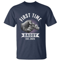 Girl Dad Est. 2025 T Shirt Fist Time Daddy To Be