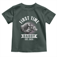 Girl Dad Est. 2025 Toddler T Shirt Fist Time Daddy To Be