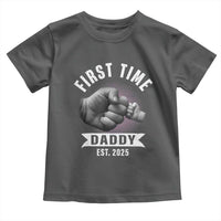 Girl Dad Est. 2025 Toddler T Shirt Fist Time Daddy To Be