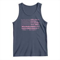 Girl Dad Est. 2025 Tank Top Expect Baby Fathers Day USA Flag