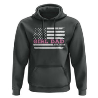 Dad Of Girl Est. 2026 Hoodie Daddy Fathers Day USA Flag - Wonder Print Shop