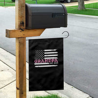 Grandpa Of Girl Est. 2025 Garden Flag Fathers Day USA Flag - Wonder Print Shop