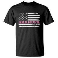 Grandpa Of Girl Est. 2025 T Shirt Fathers Day USA Flag - Wonder Print Shop