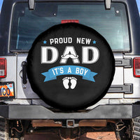 New Dad Its a Boy Spare Tire Cover Daddy Of Newborn Baby Boy Son First Father Day