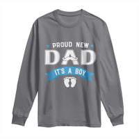 New Dad It's a Boy Long Sleeve Shirt Newborn Daddy Father Baby Boy Son