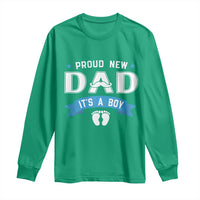 New Dad It's a Boy Long Sleeve Shirt Newborn Daddy Father Baby Boy Son