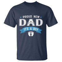 New Dad It's a Boy T Shirt Newborn Daddy Father Baby Boy Son