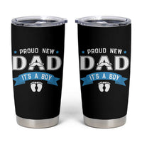 New Dad It's a Boy Tumbler Cup Newborn Daddy Father Baby Boy Son