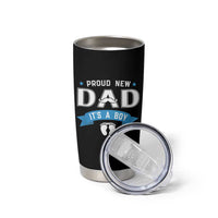 New Dad It's a Boy Tumbler Cup Newborn Daddy Father Baby Boy Son