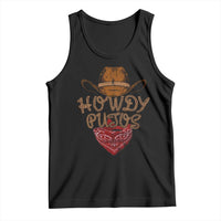 Howdy Putos Tank Top Funny Western Country Rodeo Southern Retro Cowboy - Wonder Print Shop