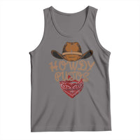 Howdy Putos Tank Top Funny Western Country Rodeo Southern Retro Cowboy - Wonder Print Shop