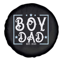 Boy Dad Est 2025 Spare Tire Cover Expect Baby Boy Fathers Day 2025