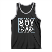 Boy Dad Est 2025 Tank Top Expect Baby Boy Fathers Day 2025