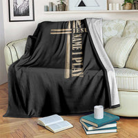 Christian Drummer Throw Blanket In Jesus Name I Play Drumstick Cross Drums Percussionist