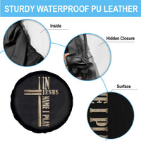 Christian Drummer Spare Tire Cover In Jesus Name I Play Drumstick Cross Drums Percussionist