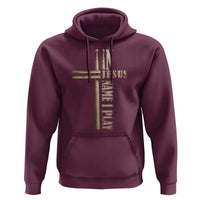 Christian Drummer Hoodie In Jesus Name I Play Drumstick Cross Drums Percussionist