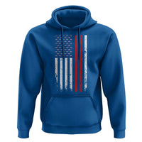 Patriotic Drummer Hoodie Percussionist Gift Drumming Drumsticks American Flag