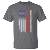 Patriotic Drummer T Shirt Percussionist Gift Drumming Drumsticks American Flag
