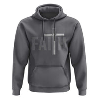 Christian Drummer Hoodie Faith Drum Stick Cross