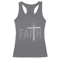 Christian Drummer Racerback Tank Top Faith Drum Stick Cross