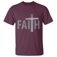 Christian Drummer T Shirt Faith Drum Stick Cross
