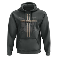 Christian Drummer Hoodie Drum Sticks Cross Percussionist Jesus Church