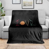 Retro Drummer Throw Blanket Drum Love Drums Drumline
