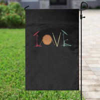 Retro Drummer Garden Flag Drum Love Drums Drumline