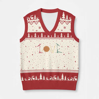 Retro Drummer V-Neck Knit Sweater Vest Drum Love Drums Drumline