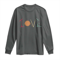 Retro Drummer Long Sleeve Shirt Drum Love Drums Drumline