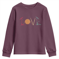Retro Drummer Youth Sweatshirt Drum Love Drums Drumline