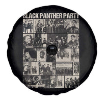Vintage Black Panther Party Spare Tire Cover Huey P. Newton Bobby Seale Black History Month Juneteenth
