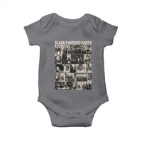 Vintage Black Panther Party Baby Onesie Huey P. Newton Bobby Seale Black History Month Juneteenth